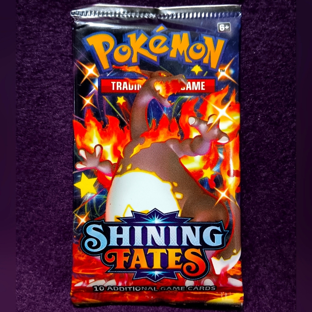 1 *Exceptionally Light* Pack of Shining Fates w/ Charizard Pack Art
